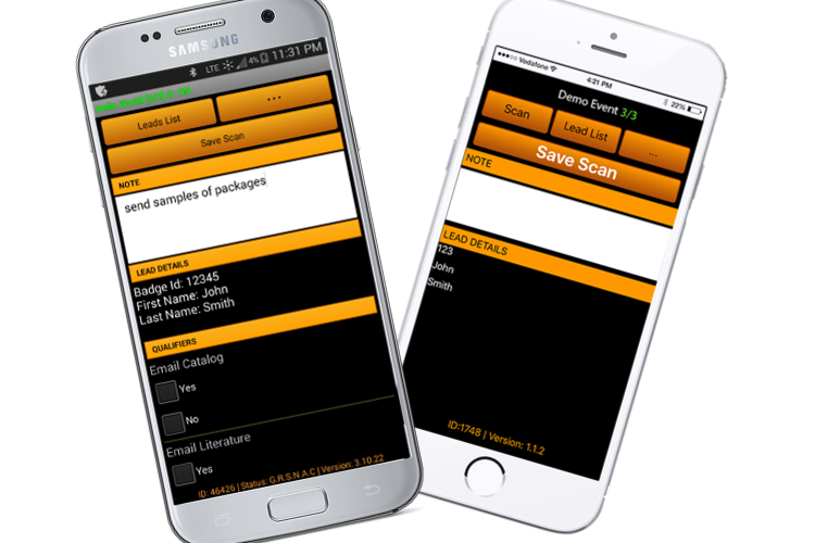 Lead Retrieval Mobile App Bundle 3 License 